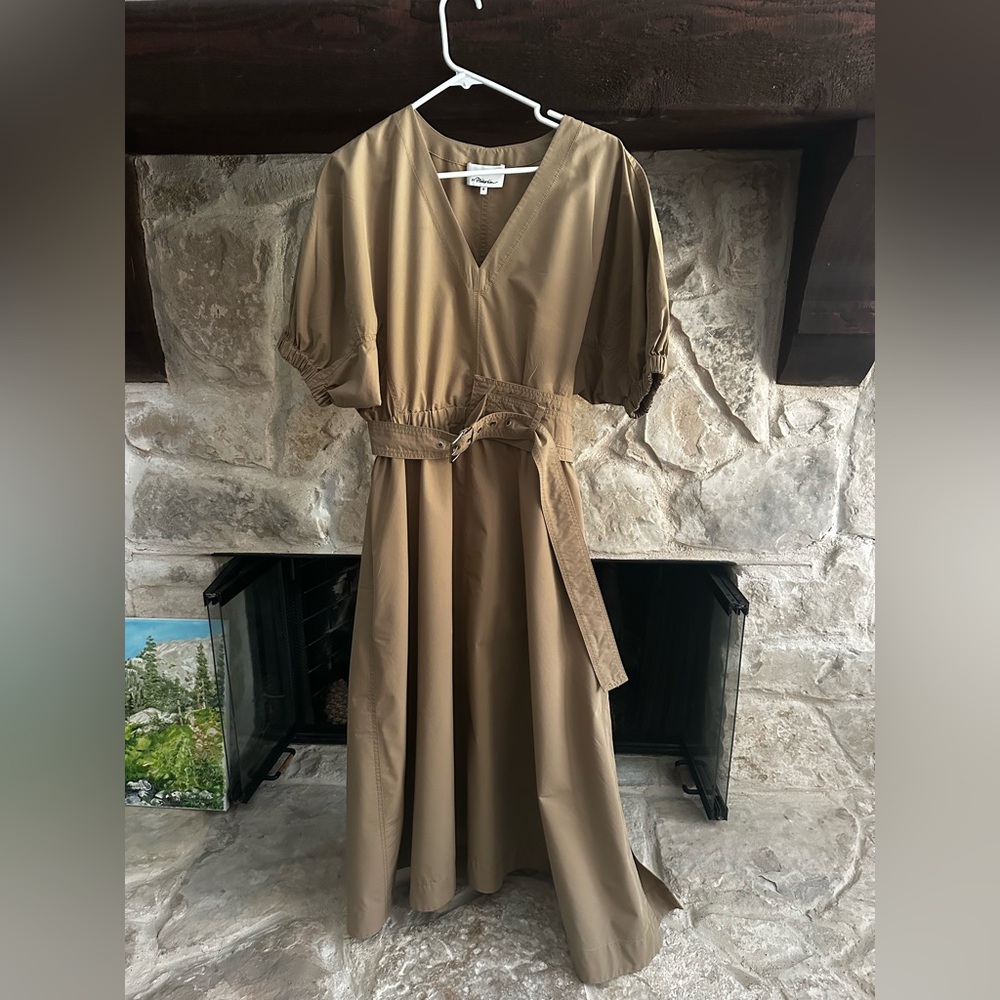 3.1 phillip Lim Cinched V-Neck utility Dress
Model picture for demonstration